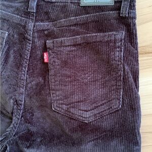 Levi's Dark Brown Corduroy Trousers
